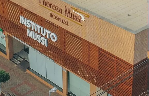 Fachada do Instituto Mussi no Hospital Thereza Mussi