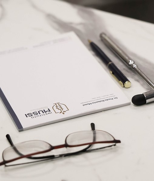 Receituário e materiais do Instituto Mussi